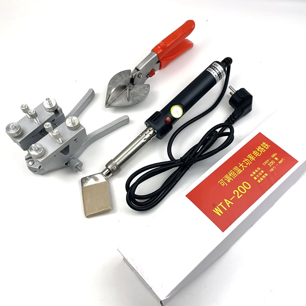 

Tools For Pu Round Belt Welding Machine Welding Clamp+Scissor+Soldering Iron With Coating Butt Welding