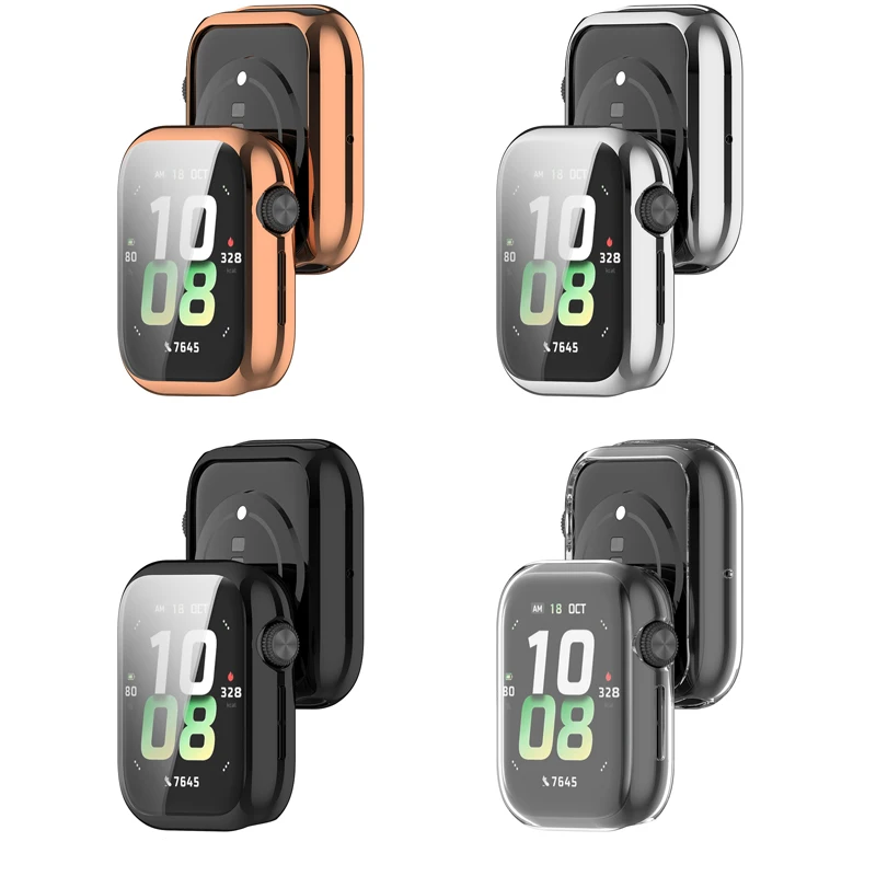 Protector Case For Huawei Honor Watch5 Cover Coverage Silicone TPU Bumper Screen Protection Full SmartWatch Accessories
