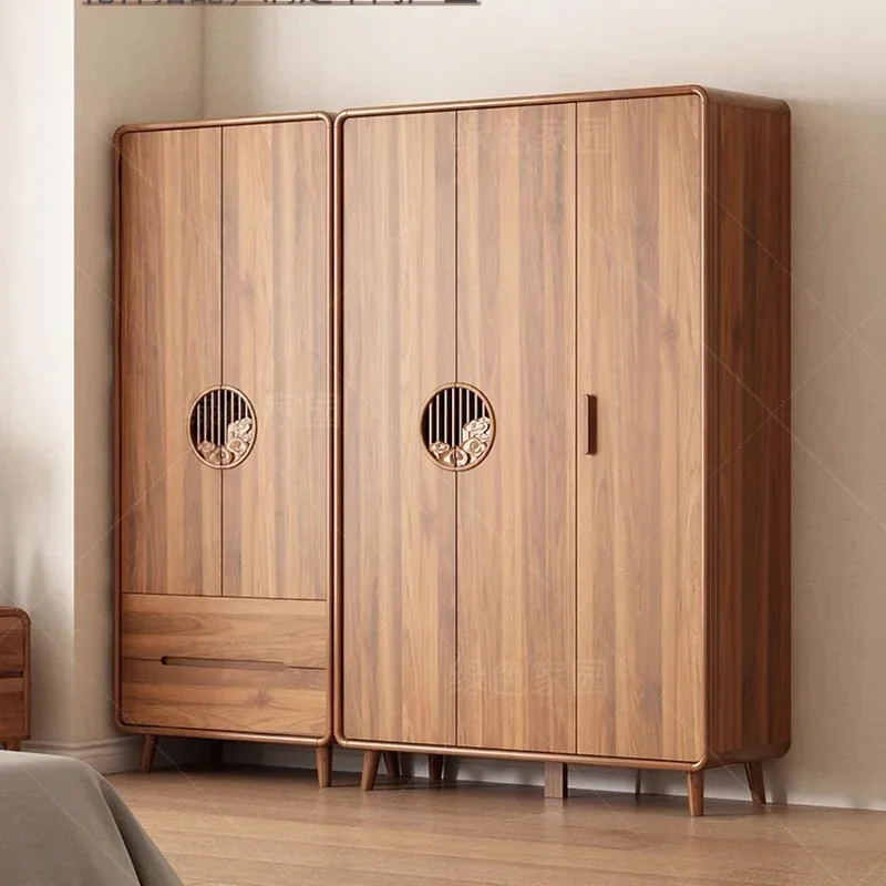 Armario De almacenamiento para casa, armario De madera De gran capacidad para apartamento, armario De Color sólido para niños, muebles Abierto Ropero