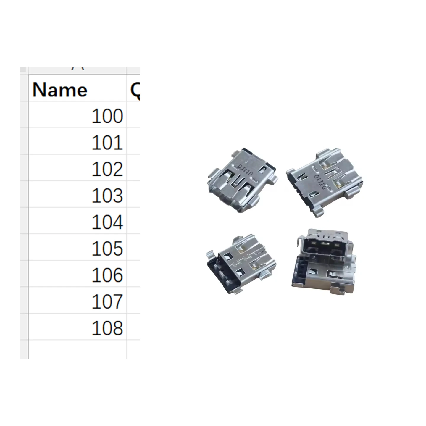 New Genuine Laptop DC Power Jack Interface for DELL MSI  Lenovo 100 102 103 104 105 106 107 108
