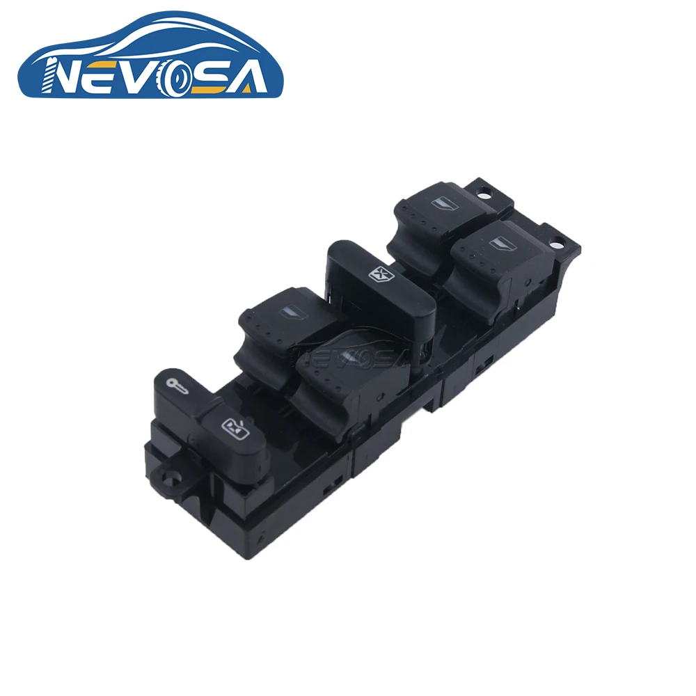 NEVOSA 7M3959857D For VW Sharan 2004 2005 2010 Seat Alhambra Electric Master Power Window Control Lifter Switch Car Glass Button