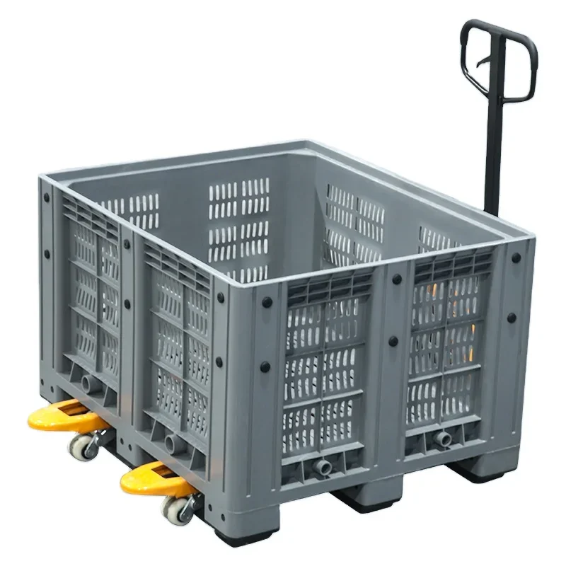 Heavy Turnover and Stackable Euro Vented Pallet Box