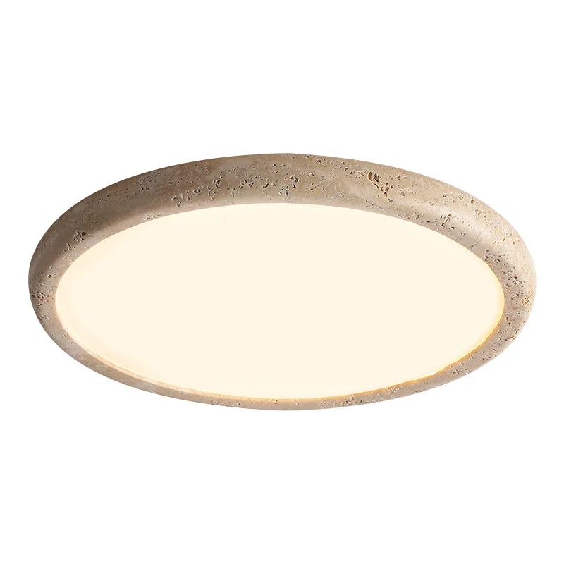 Natural Stone LED Ceiling Light 4000K For Bedroom Parlor Dining Room Office Minimalist