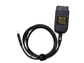 2025 Neomezené VINy VCDS VAGCOM rozhraní VCDSCAN HEX V2 Aktualizace V25.3 pro VW AUDI Škoda Seat Vícejazyčná diagnostika vozů 12 nejlepší prodej šestihranná nádobka VAG COM 12.12 - №3