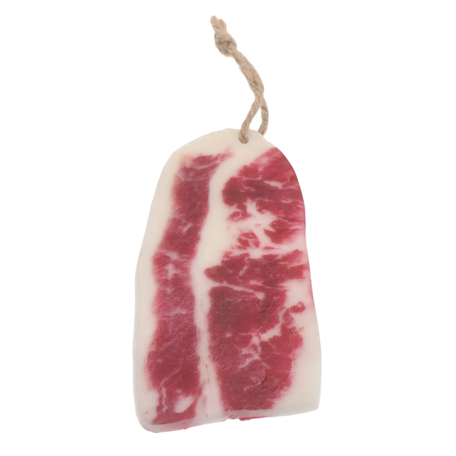 

Fake Steak Hanging Rope Simulation Fresh Meat Food Props Reusable Lifelike Artificial Beef Decorations Photography Display