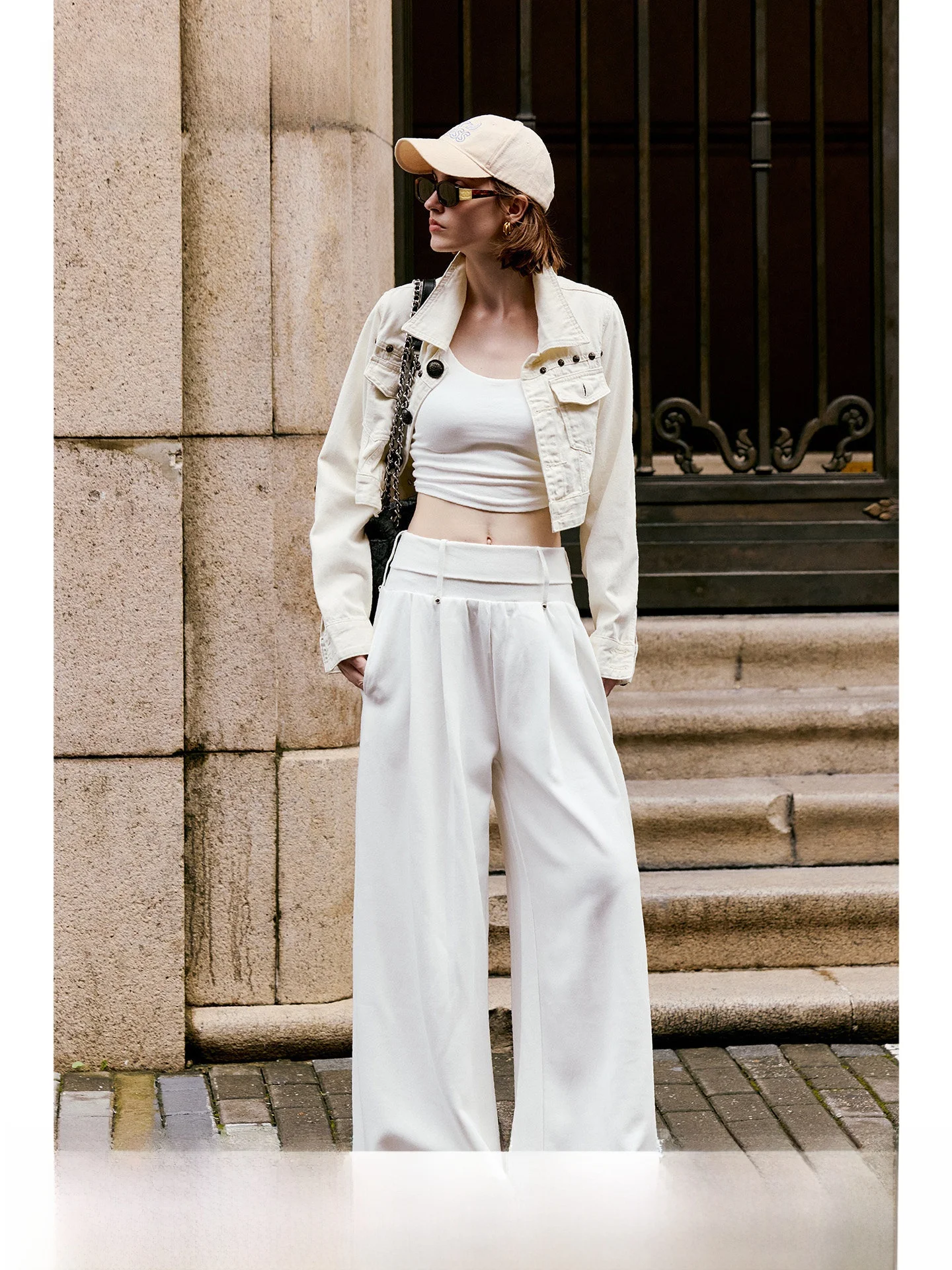 Luna7xi Women's Wide Leg Casual Pants Long Loose Drape Slimming Straight Tube Pants Commute Style Korean Fashion Autumn 2026