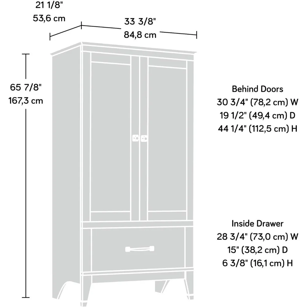 Carson Forge-Schrank, Washington Cherry-Finish