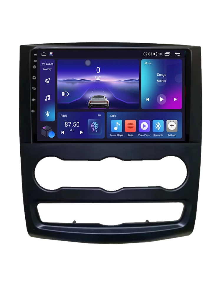 Android 16 do Mercedes-Benz Sprinter i Volkswagen Crafter 2006, inteligentny system samochodowy z CarPlay, ekran dotykowy, 8 rdzeni, Wi-Fi — 2