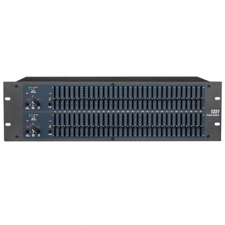 

Wholesale Professional 2231 Dual 31-Band Graphic Equalizer For Karaoke and Sound Performance