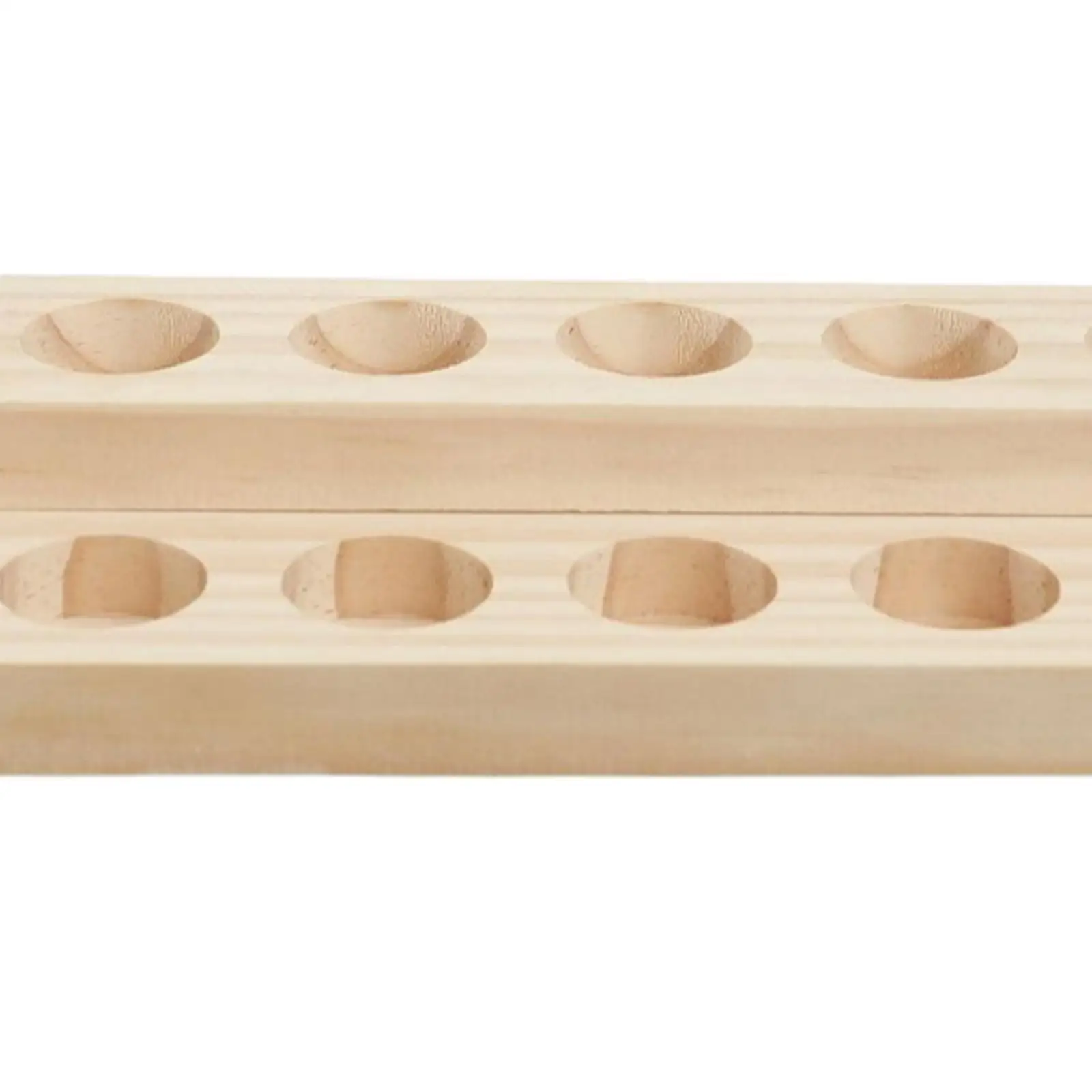 Rack de armazenamento de óleo essencial de madeira, rack de exibição de esmalte, multi slots, garrafas de aroma, organizador de armazenamento para festivais, ano novo