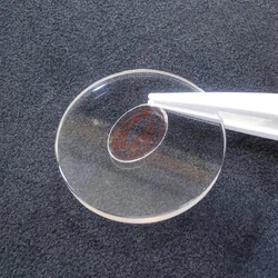 サファイアクリスタル厚さ1.0mm,両面フラットクロノグラフ,直径10mm〜15.5mm