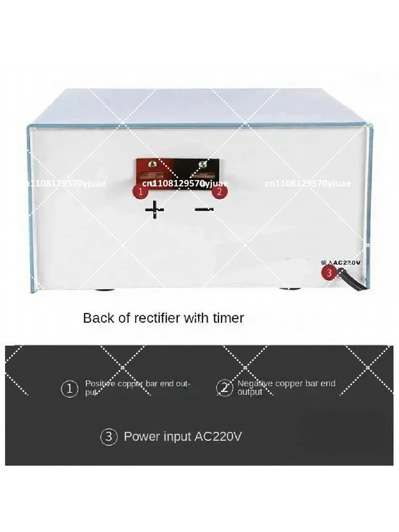 300A 12V High Frequency Switch Rectifier for Electroplating Electrolytic Oxidation Chrome Plating