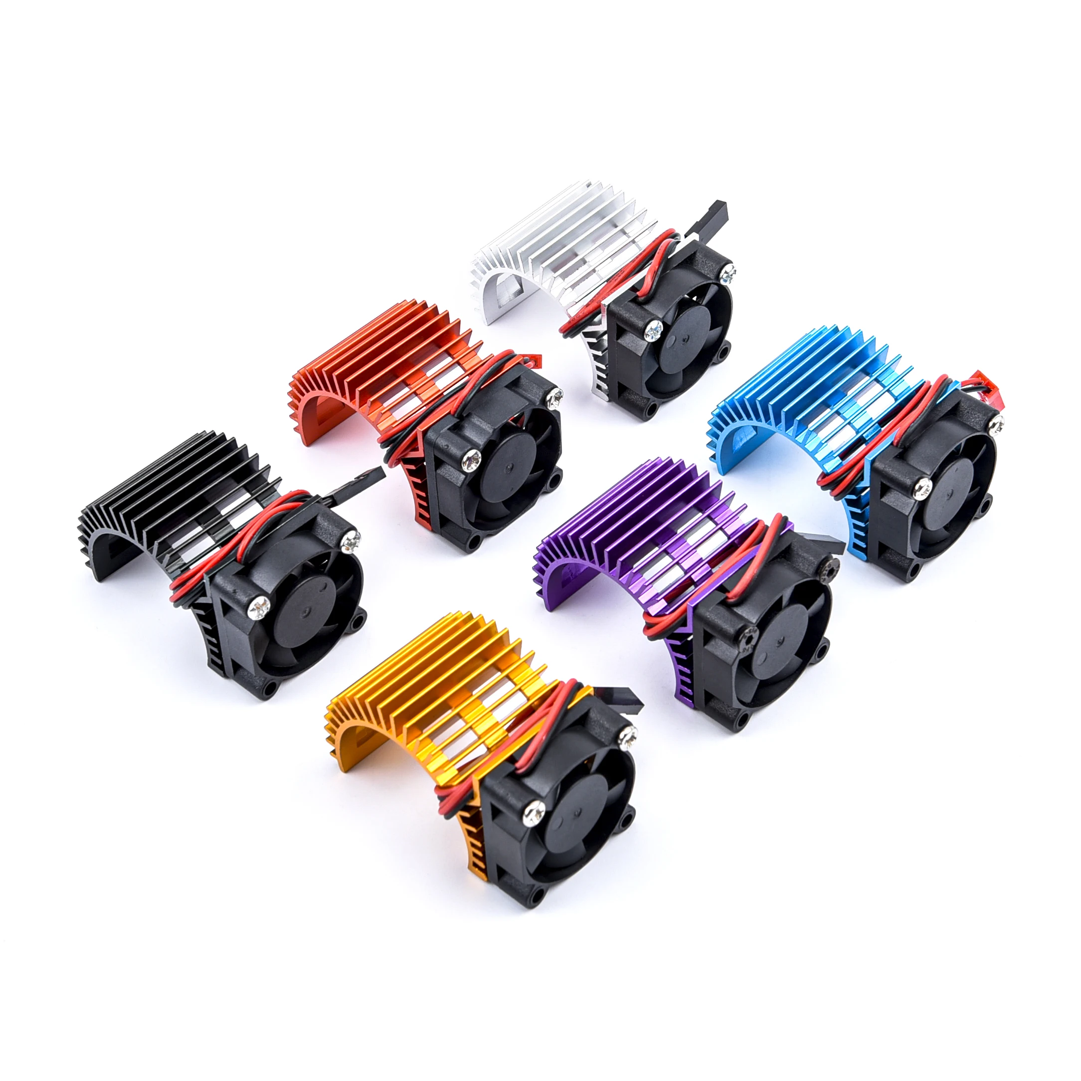 Electric RC Car 380 / 540 Electric Motor Stock Proof Cover Heat Sink Cooling Fan Suit for All 1/8 1/10 Model Cars RC Parts