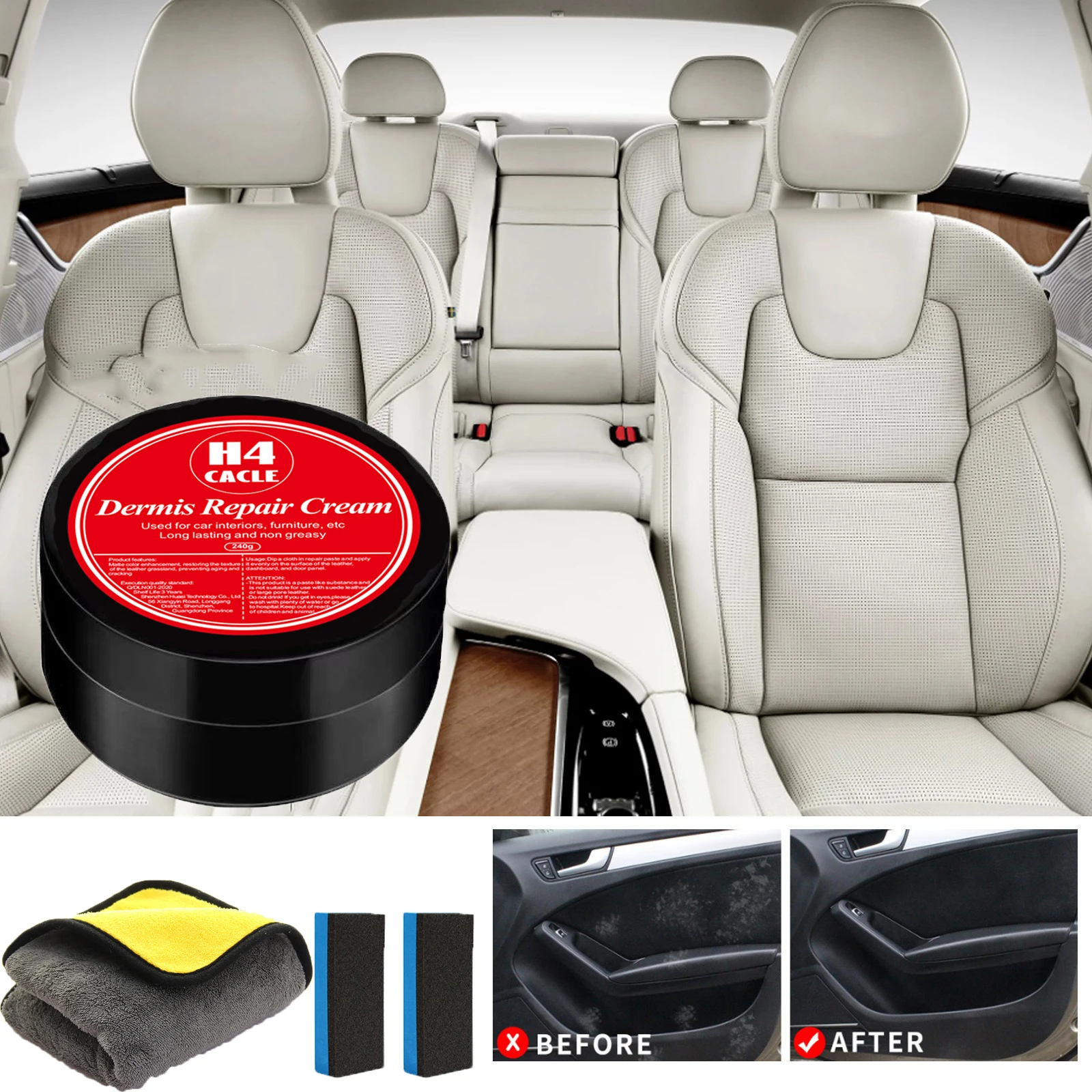 

Interior Renovation Coating Paste Interior Dashboard Seat Cleaning Dust Care Polishing Coating Paste