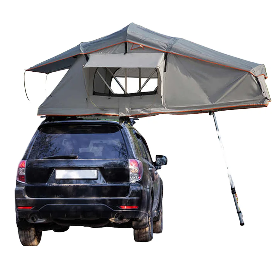 

Portable Shell Tent Camping Roof Tent Composite Soft Shell Aluminum Frame Roof Tent