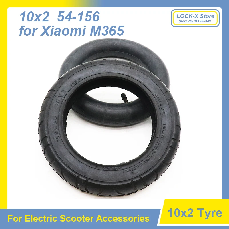 10 Inch Updated Tires for Xiaomi M365 Electric Scooter Tyre Inflation Wheel Tubes Outer  10x2 (54-156)