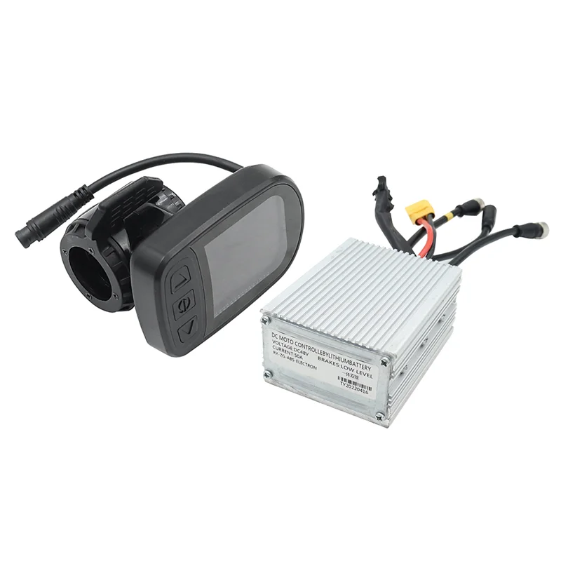 48V 50A Dual Drive Controller+Dashboard Meter for KUGOO G-Booster Electric Scooter Integrated Dual Drive Controller