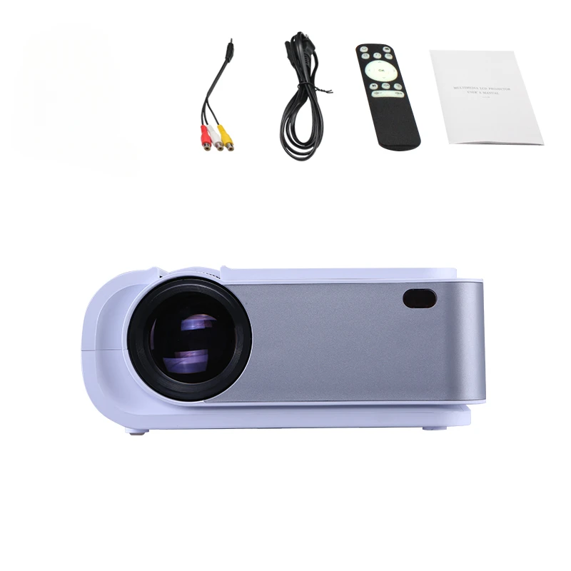 Projector Native 1080P HD Video  Touch Keys Home Theater  with 50,000 Hrs Lamp Life