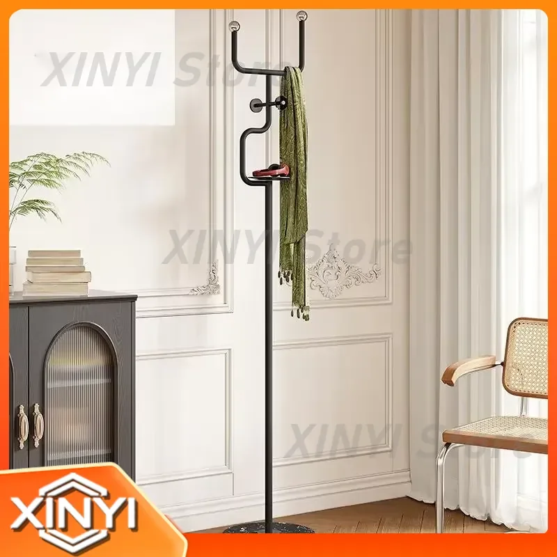 Simple Modern Horn Coat Hanger for Bedroom Porch Entryway Vertical Wall Mounted Coat Rack for Coats Hats Caps Scarves Storage
