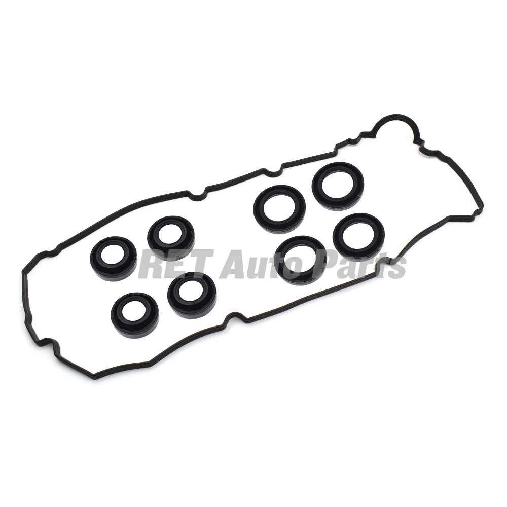 4D56 Valve Cover Gasket Fuel Injector Rocker Arm Cover Oil Seal For Mitsubishi Pajero Montero Sport Nativa L200 Triton Strada