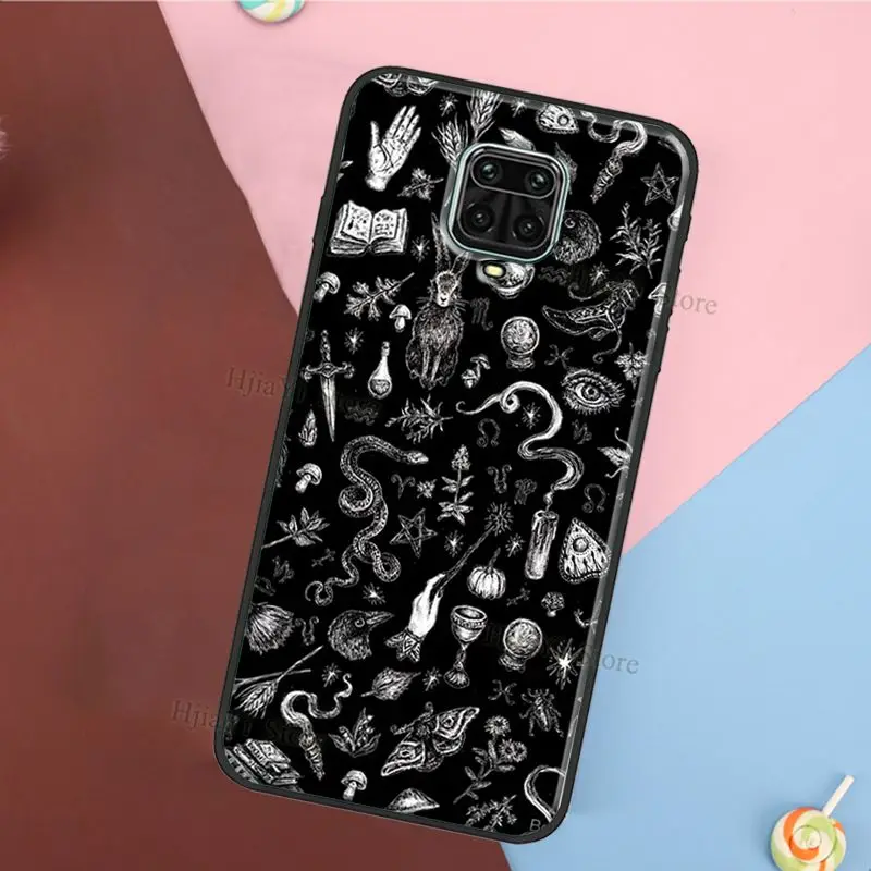 Witch Magic Case For Xiaomi Redmi Note 11 Pro Note 10 Pro 10S 9S 7 8 9 Pro Cover For Redmi 10 9A 9C 9T