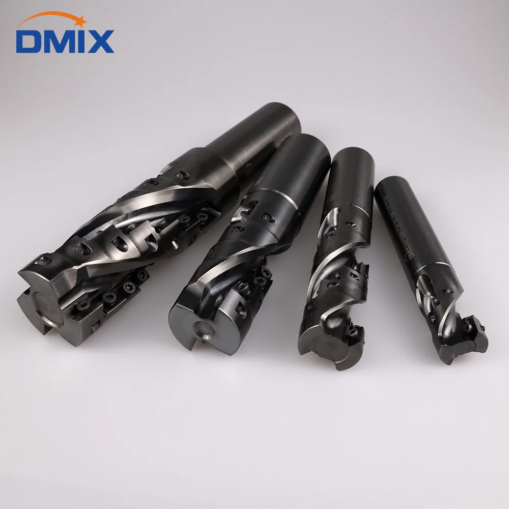 DMIX BAP300R BAP400R Corn Milling Cutter Rod Side Roughing Cutting Spiral Groove Machining Center Tool for APMT1135/1604 Insert