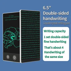 6.5 Inch LCD Electronic Writing Tablet Superfine Handwriting Full Screen Drawing Board Educational Notepad for Kids