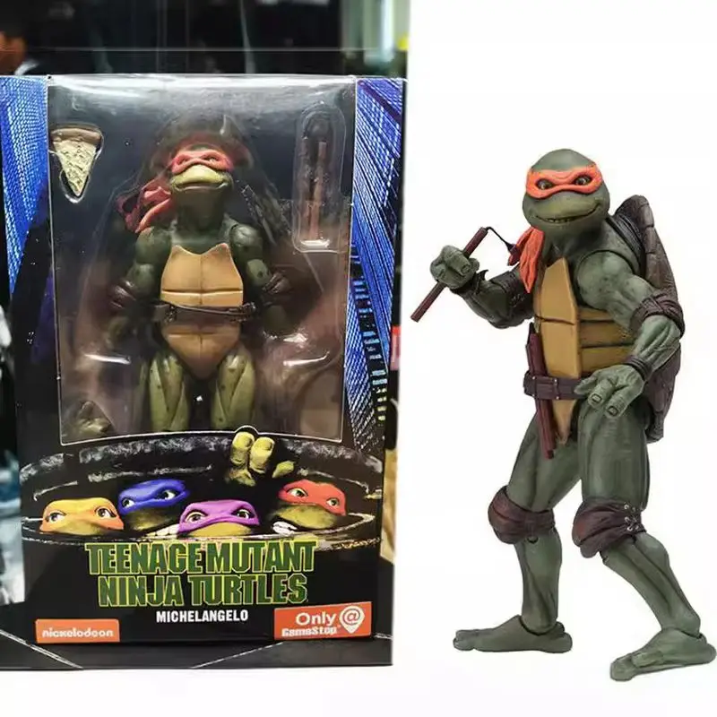 Neca Teenage Mutant Ninja Turtles Tmnt Donatello 1990 Movie Limited Edition 7 Inch Articulated Action Figure Collectible Model - view 3