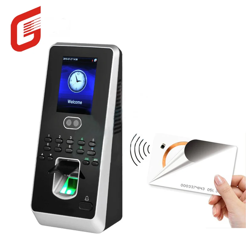 MultiBio800 Multi-biometric Face Fingerprint Access Control Time Attendance