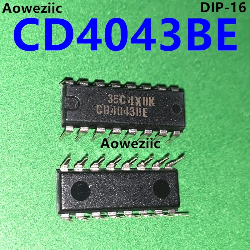 5PCS CD4043BE CD4043BCN DIP-16 Tri state Output CMOS Quad or Non R/S Latch