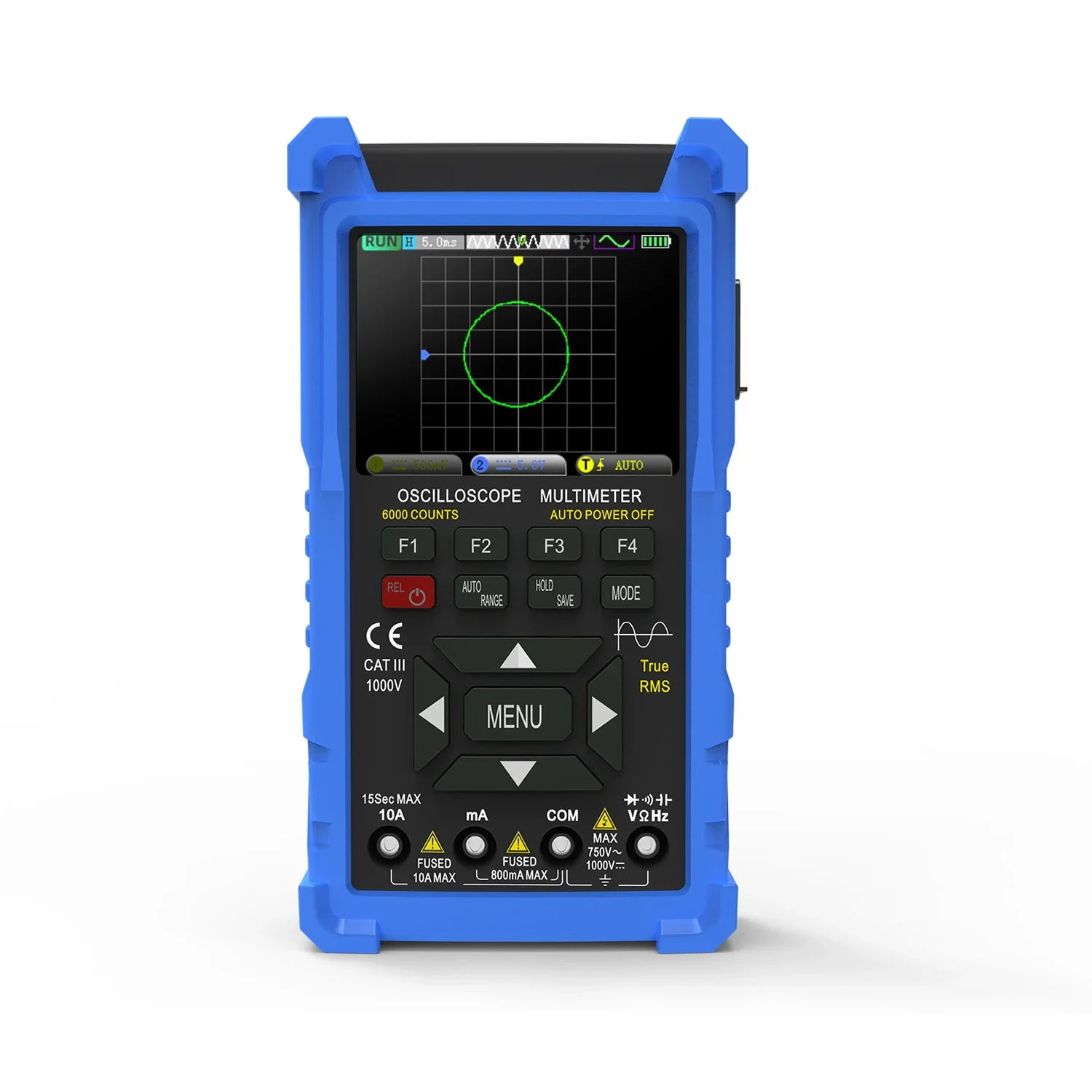 Professional Portable USB Oscilloscope Handheld Real-Time Waveform Analysis and Measurement