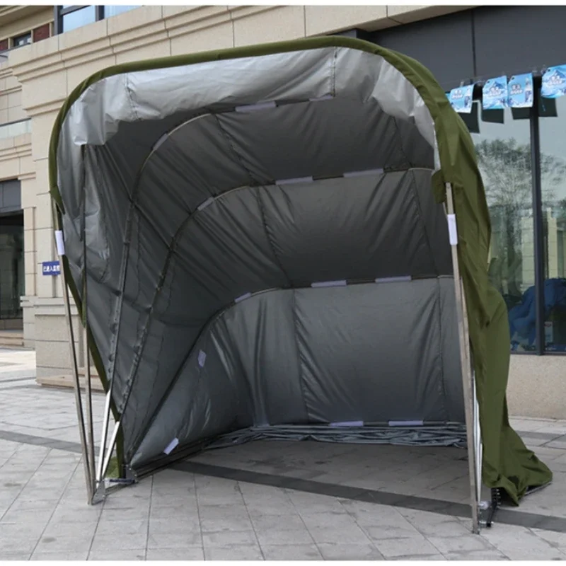 

High temperature resistance Two Car Portable Shelter Car Parking Garage Shed Carports Tent