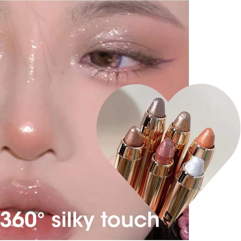 High-gloss Pen Eyeliner Pencil Lying Silkworm Highlighter Pen Eyes Corner Brightening Pearl Glitter Eyeshadow Stick Eye Makeup