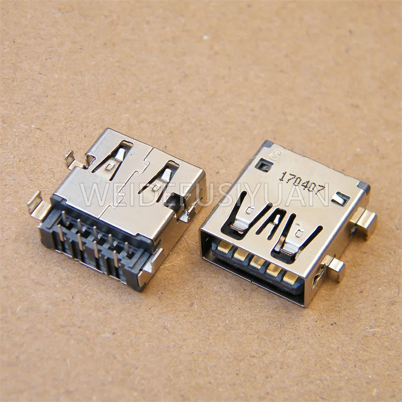Laptops 3.0 USB Jack Data Port Socket For Lenovo Thinkpad E460 E465 Notebook Plug 9-pin Connector