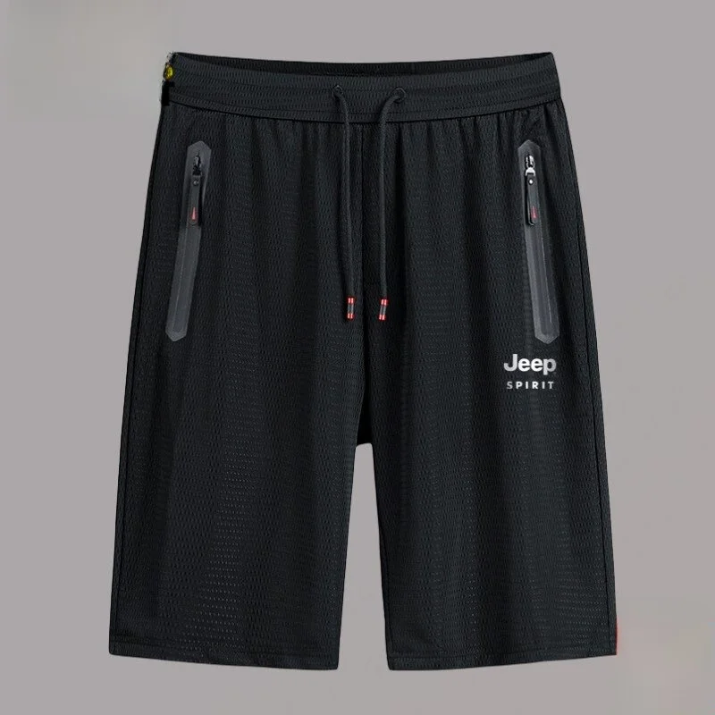 

Ice Silk Me Breathable Summer Lightweight Elastic Loose Fit Qui Dry Sport Casual Pants Straight Leg Faion Urban Sle