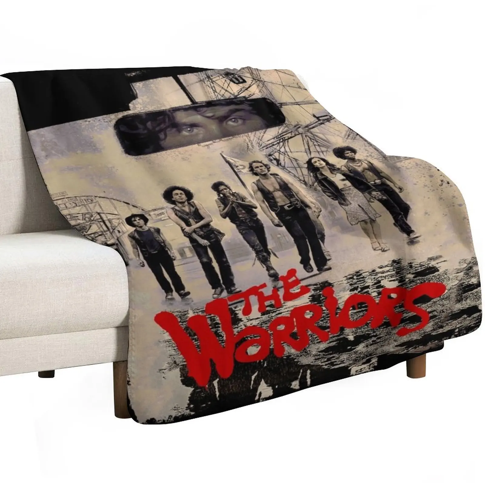 The Coney Island Warriors Throw Blanket Lightweight Warm Blanket for Travel Camping