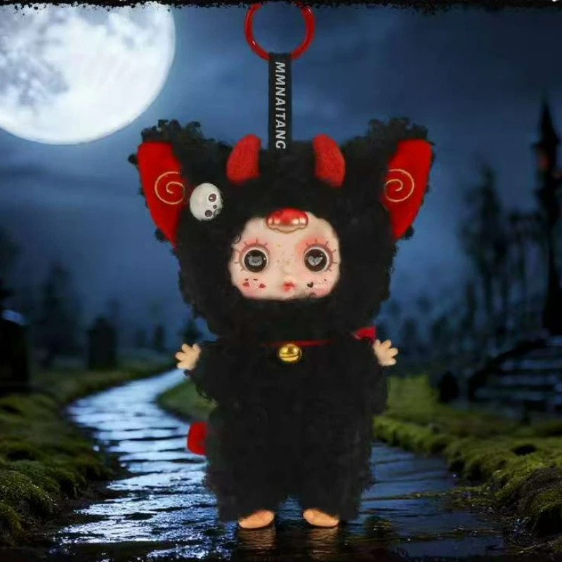 MMSugar 베이비 나이트 엘프 파티 시리즈 블라인드 박스 귀여운 인형 미스터리 박스 펜던트 장난감 수집 할로윈 크리스마스 생일 선물