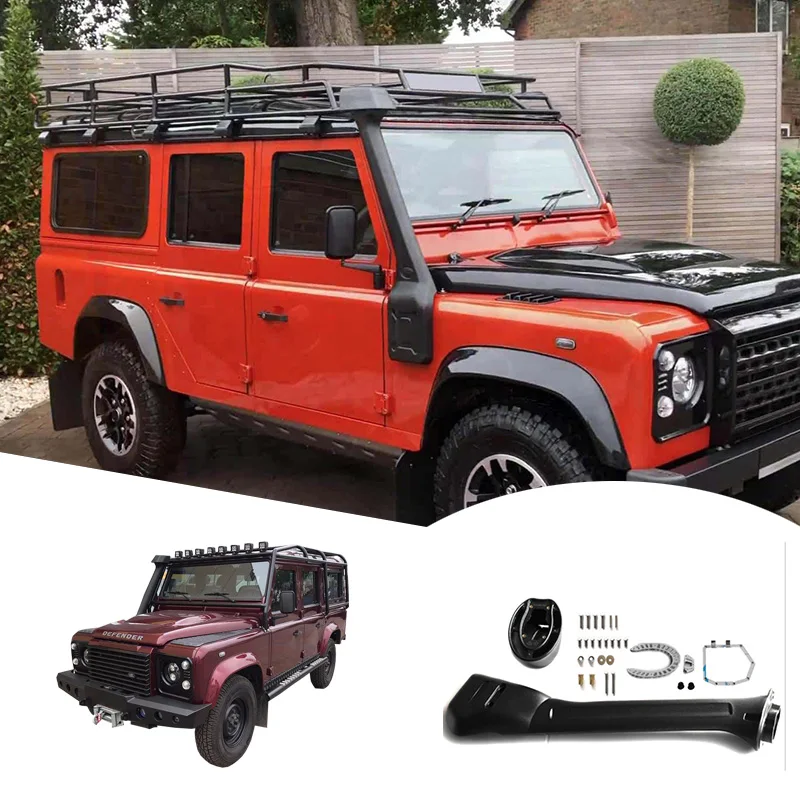 

Snorkel System Air Intake Kit Fit Snorkel Kit for Land Rover Classic Old Defender Offroad 4x4