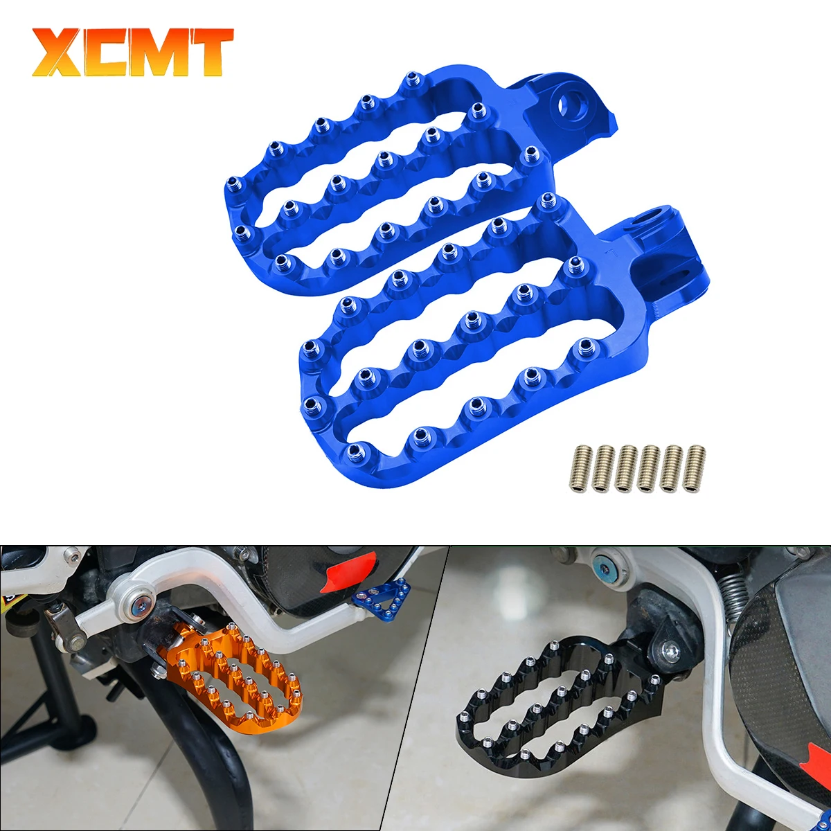 

Motorcycle Foot Rest Pegs Footrest Footpeg For KTM 690 Enduro R SMC/R 790 890 950 990 1050 1090 1190 1290 Adventure Supermoto S