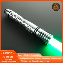 PunkSaber-Sable de luz láser de Neopixel, espada láser Jedi sensible a los duelos pesados, suave, cambio infinito, juguete con sonido