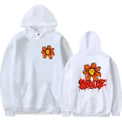 Sudadera con capucha Junior H Merch $ AD Boyz Flower Vintage 90s para hombres y mujeres, estilo Harajuku, Jersey Hip-hop, Primavera, otoño, prendas de vestir