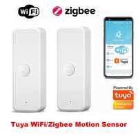 Tuya Zigbee/WiFi PIR Motion Sensor Smart Home Human Body Infrared Detector Security Smart Life Works With Alex Google Home
