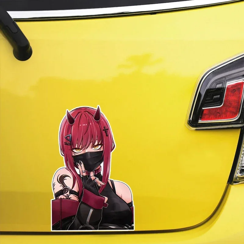 For Chainsaw Man Maxima Car Stickers Creative Fashion Decal  Waterproof Vinyl Decal Car Accessories Decor