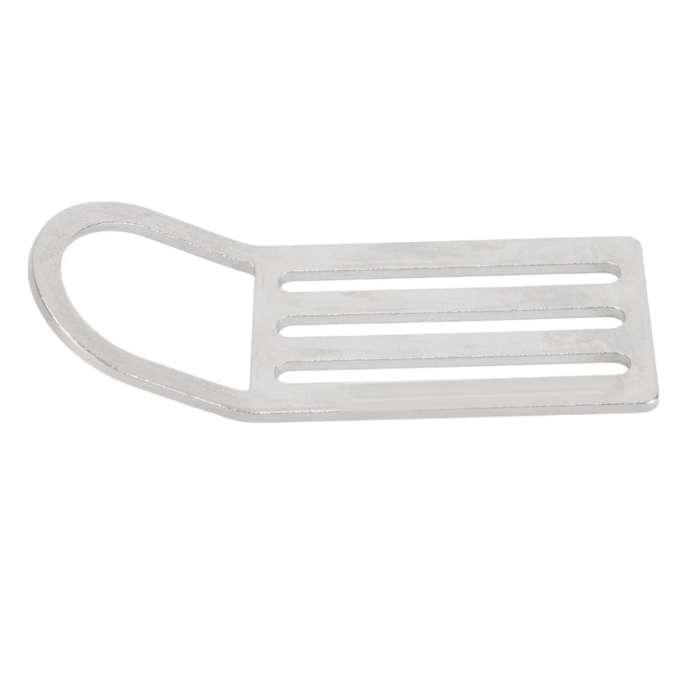 316 Stainless Steel D Ring Diving Weight Belt Water Resistant Secure Fastening Belt Stopper Weight Belt Keeper