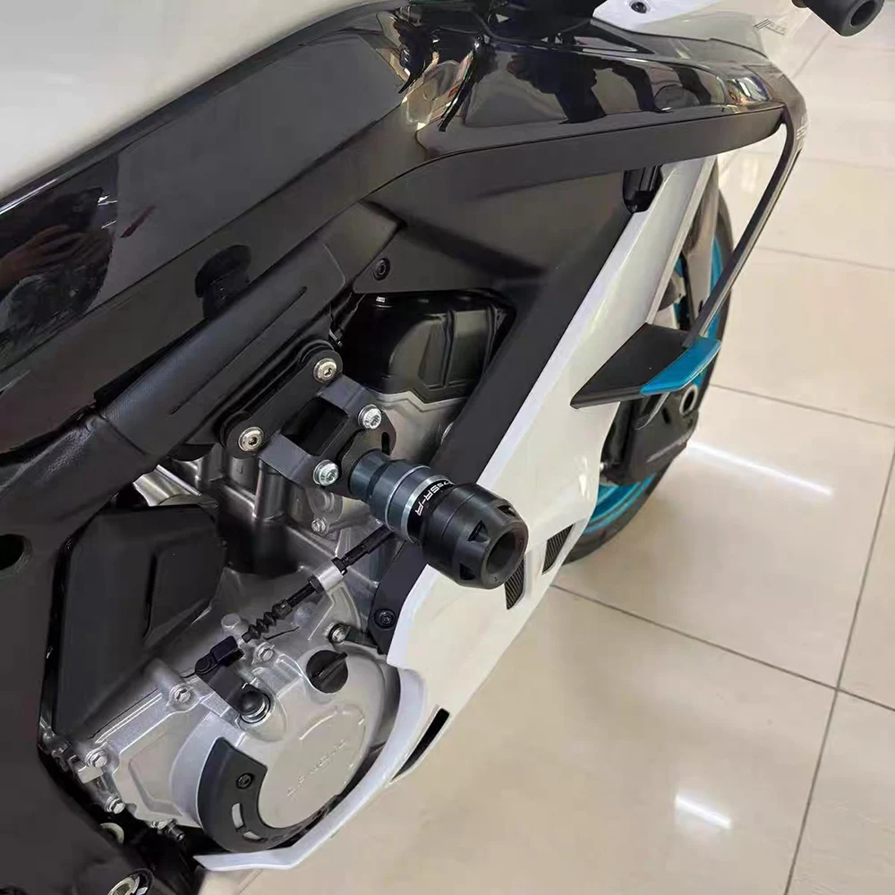 FOR CFMOTO 675SR-R 675SR Anti-drop Ball Modification - Racing Bumper Modification High-strength Aluminum Alloy