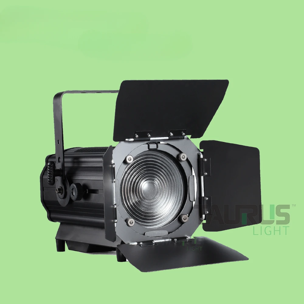 Professional Movie Audio 200W 300W Light Warm White Cold White RGBW LED Fresnel Lens Light