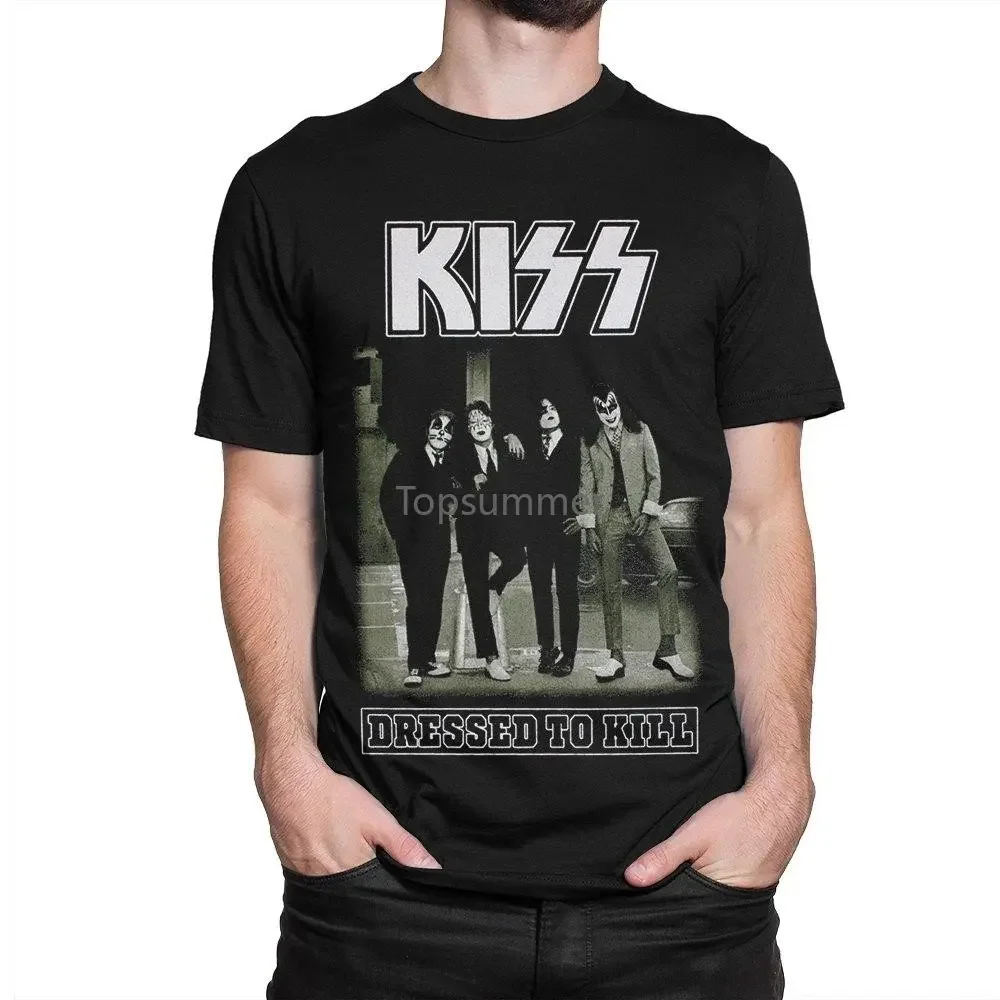 Kiss Dressed To Kill T Shirt Men'S And Women'S Sizes