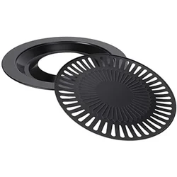 Griglia per barbecue senza fumo Padella a gas Piastra per stufa a gas antiaderente per uso domestico Stufa elettrica Teglia da forno Griglia per barbecue Strumenti per barbecue all'aperto