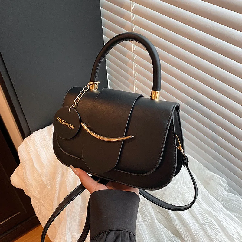 Fashion Women Crossbody Bag Korean Style Design Handbag Ins Popular Large Capacity Shoulder Bag Multi-functional Small Chain Bag