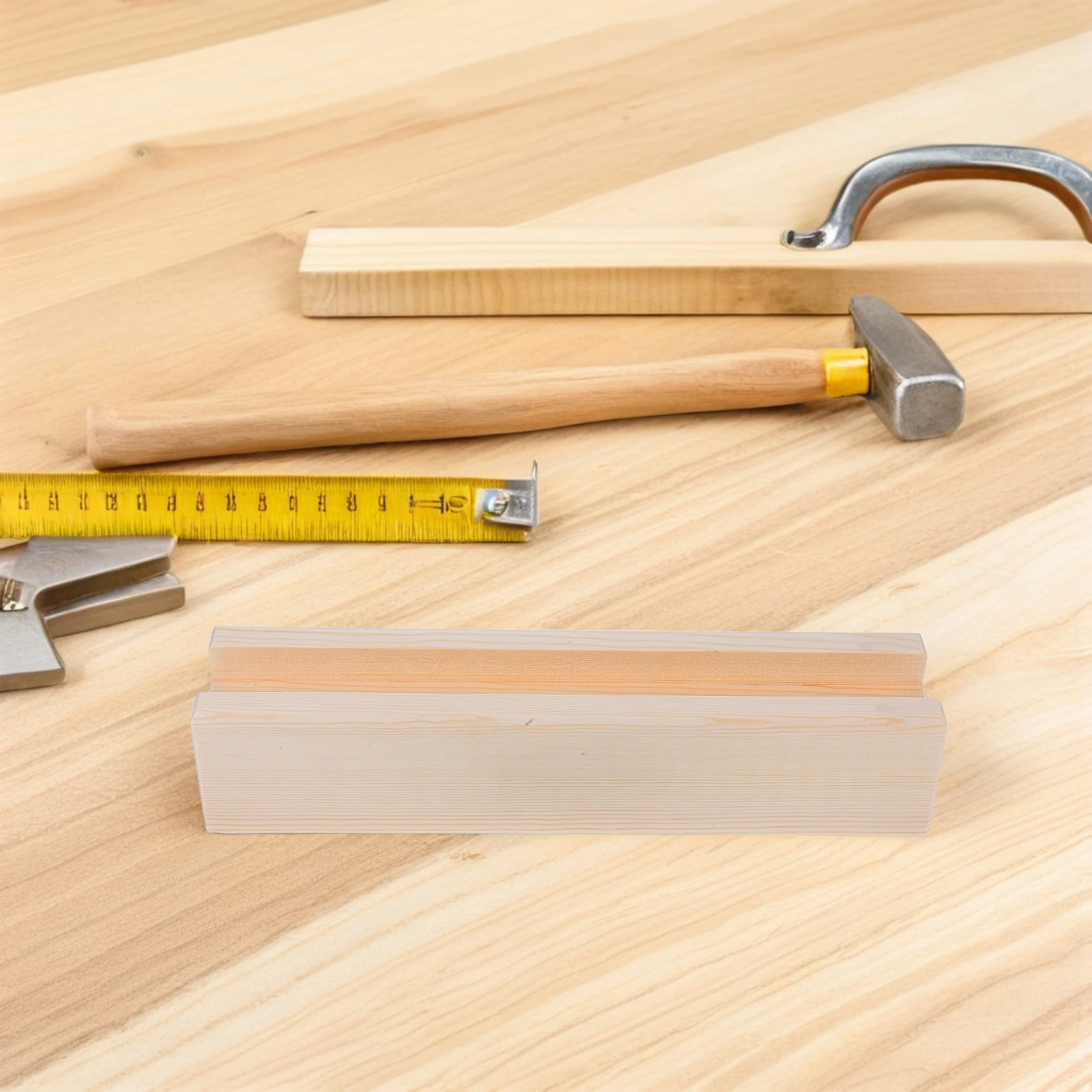 

Solid Wood Mirror Base Floor Brackets Stable Support Anti Slip Wooden Holder Frame Pad mirror brackets wood for mirror